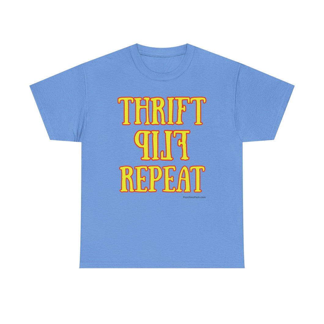Thrift Flip Repeat Thrifter Reseller T-Shirt - ALL Sizes - S - 5XL