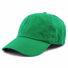 Load image into Gallery viewer, Newhattan 100% Cotton Solid Baseball Caps
