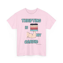 Load image into Gallery viewer, Thrifting is my Cardio Strong Arm Thrifter Reseller T-Shirt - ALL Sizes - S - 5XL
