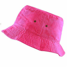 Load image into Gallery viewer, Newhattan 100% Cotton Solid Bucket hats Unisex
