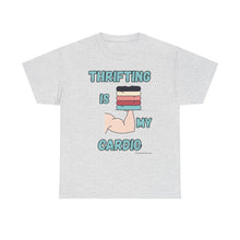 Load image into Gallery viewer, Thrifting is my Cardio Strong Arm Thrifter Reseller T-Shirt - ALL Sizes - S - 5XL

