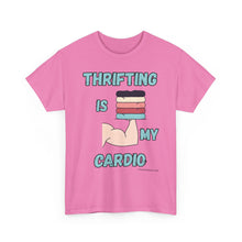 Load image into Gallery viewer, Thrifting is my Cardio Strong Arm Thrifter Reseller T-Shirt - ALL Sizes - S - 5XL
