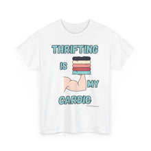 Load image into Gallery viewer, Thrifting is my Cardio Strong Arm Thrifter Reseller T-Shirt - ALL Sizes - S - 5XL
