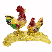Load image into Gallery viewer, 2 Rooster Chicken Jewelry Case  (MINIMUM OF 2)
