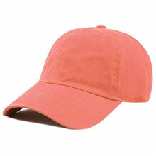 Load image into Gallery viewer, Newhattan 100% Cotton Solid Baseball Caps
