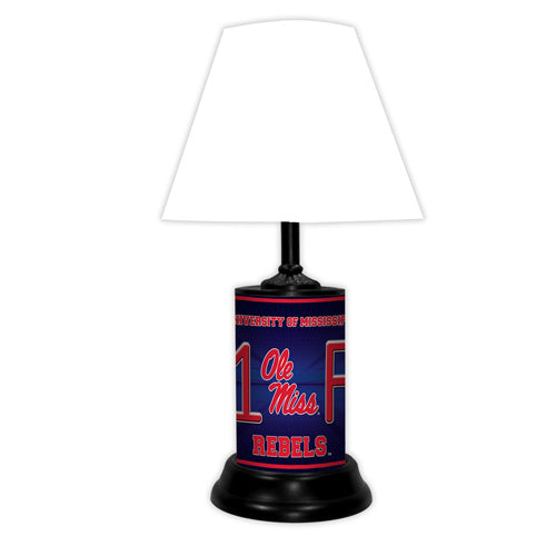 OLE MISSISSIPPI REBELS LAMP
