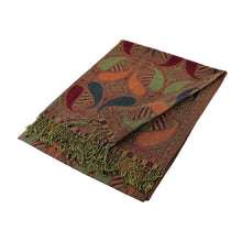Load image into Gallery viewer, Large Paisley Pashmina Scarf Shawls A18
