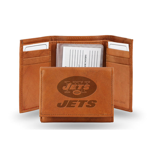 NEW YORK JETS GENUINE LEATHER WALLET