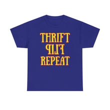 Load image into Gallery viewer, Thrift Flip Repeat Thrifter Reseller T-Shirt - ALL Sizes - S - 5XL
