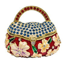 Load image into Gallery viewer, Hand Bag Jewelry Case Set with crystal diamonds 200+  (MINIMUM OF 2)
