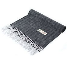 Load image into Gallery viewer, Herringbone Cashmere Feel Scarf 12-pack Grey
