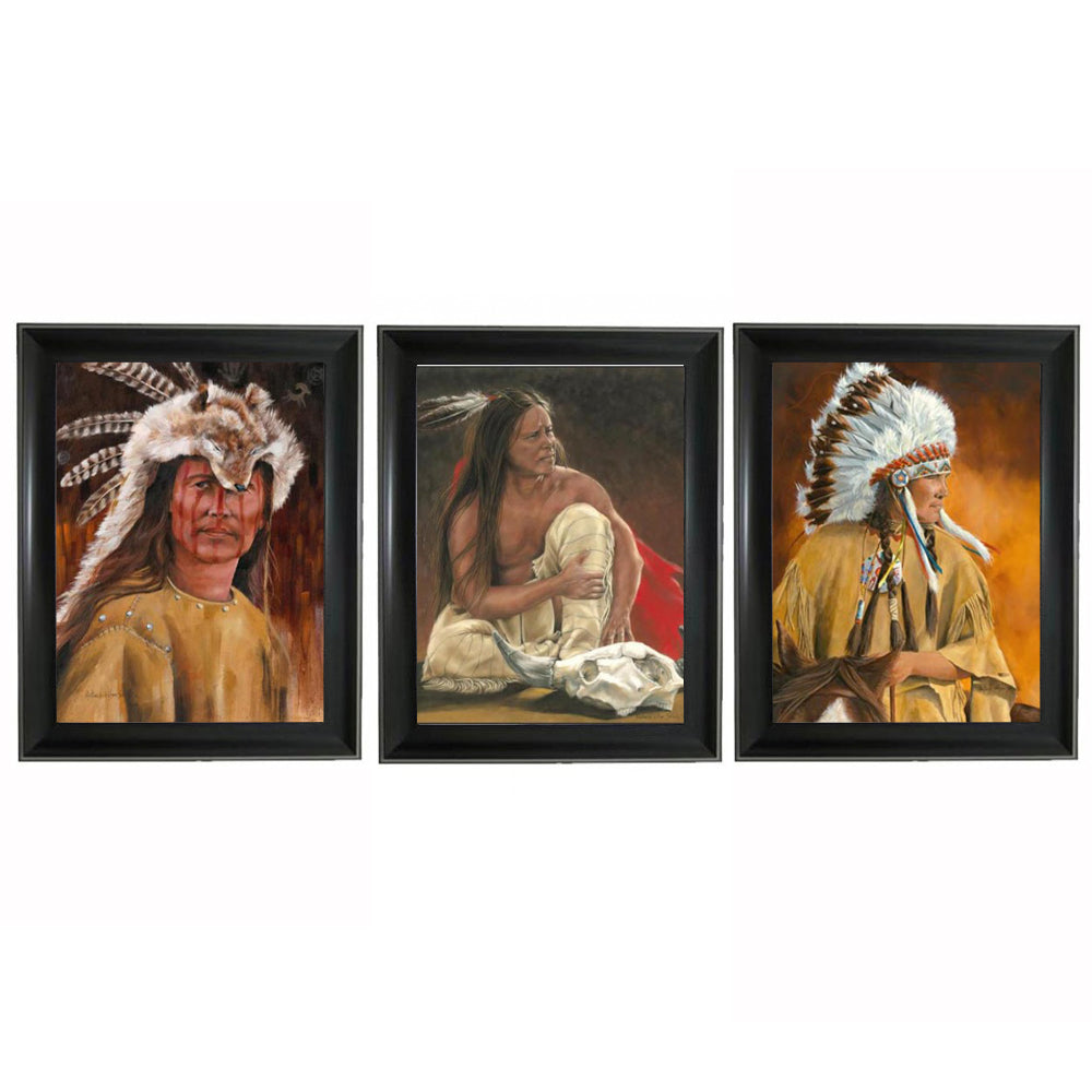 Indian chief 3D Lencticular Picture  (MINIMUM OF 4)
