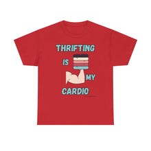Load image into Gallery viewer, Thrifting is my Cardio Strong Arm Thrifter Reseller T-Shirt - ALL Sizes - S - 5XL
