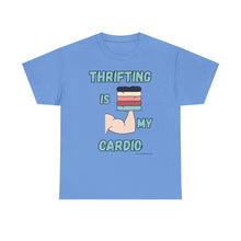 Load image into Gallery viewer, Thrifting is my Cardio Strong Arm Thrifter Reseller T-Shirt - ALL Sizes - S - 5XL
