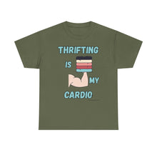Load image into Gallery viewer, Thrifting is my Cardio Strong Arm Thrifter Reseller T-Shirt - ALL Sizes - S - 5XL

