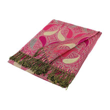 Load image into Gallery viewer, Large Paisley Pashmina Scarf Shawls A18
