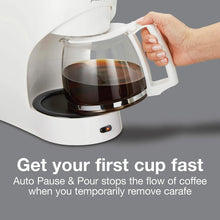 Load image into Gallery viewer, Proctor Silex 12 Cup Coffeemaker, White
