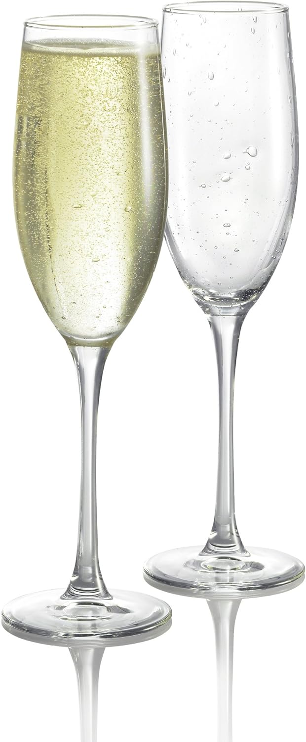 Luminarc Bola Clear 8oz. Flute, Set of 4
