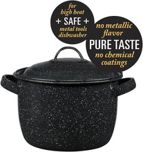 Load image into Gallery viewer, Granite Ware 4Qt Bean Pot Black
