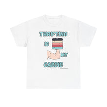 Load image into Gallery viewer, Thrifting is my Cardio Strong Arm Thrifter Reseller T-Shirt - ALL Sizes - S - 5XL
