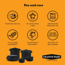 Load image into Gallery viewer, Granite Ware 15.5Qt Tamale Pot w/ Insert Black
