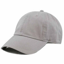 Load image into Gallery viewer, Newhattan 100% Cotton Solid Baseball Caps
