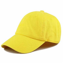 Load image into Gallery viewer, Newhattan 100% Cotton Solid Baseball Caps
