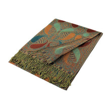 Load image into Gallery viewer, Large Paisley Pashmina Scarf Shawls A18
