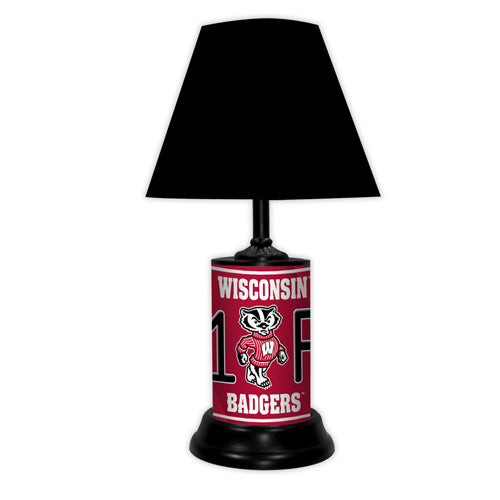 WISCONSIN BADGERS LAMP