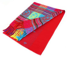 Load image into Gallery viewer, Rainbow Pashmina Scarf Shawls 056

