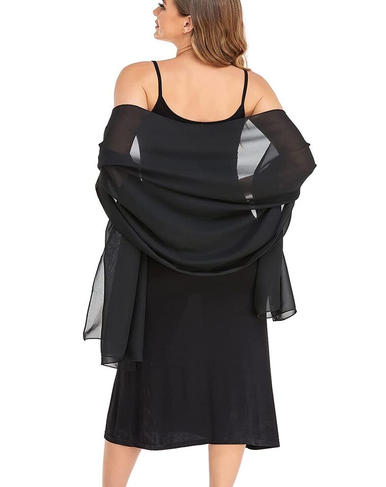 Lightweight Chiffon Shawls Scarves Wraps M21