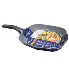 Load image into Gallery viewer, Oster Macolino 11&quot; Square Aluminum Grill Pan
