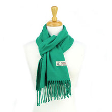 Load image into Gallery viewer, Solid Color Cashmere Feel Scarf 12-pack Hunter Green
