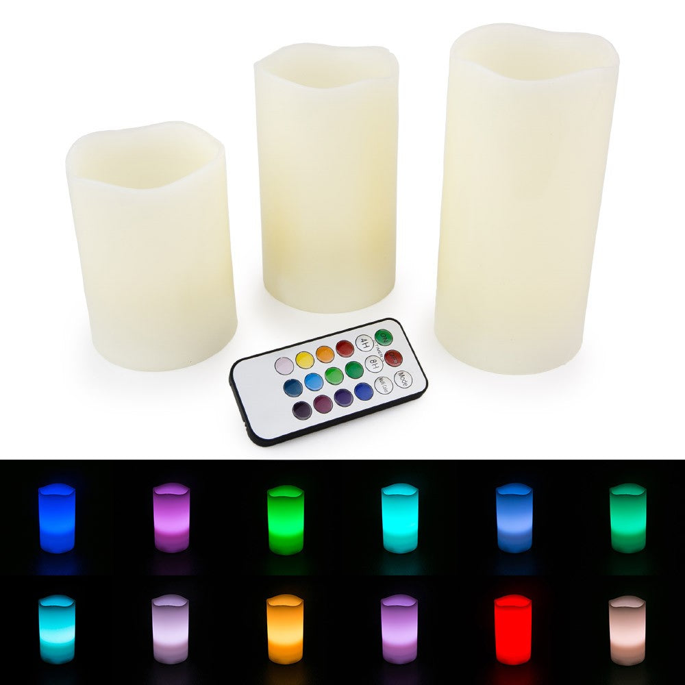 String Fairie light LED-CANDLE-MULTICLR-RM-3SET (minimum of 12)